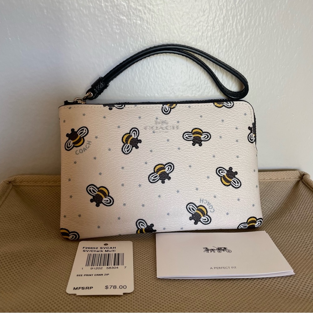 Coach Bumblebee Wrislet NWT